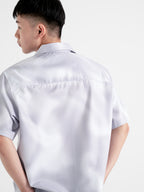 NCVR Grey Mosaic Cuban Shirt