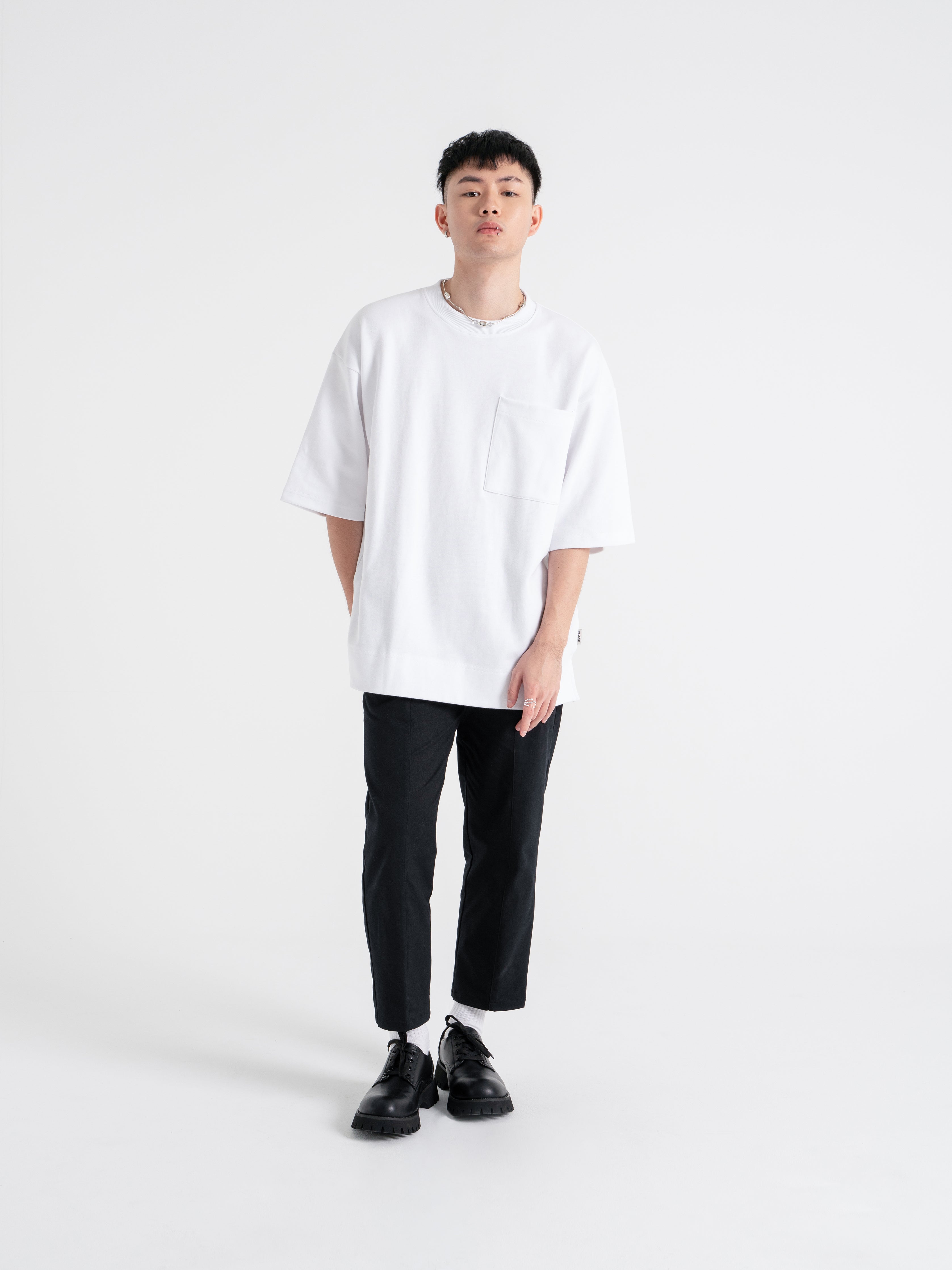 Neucvr Superpocket Shirt (White) Unisex