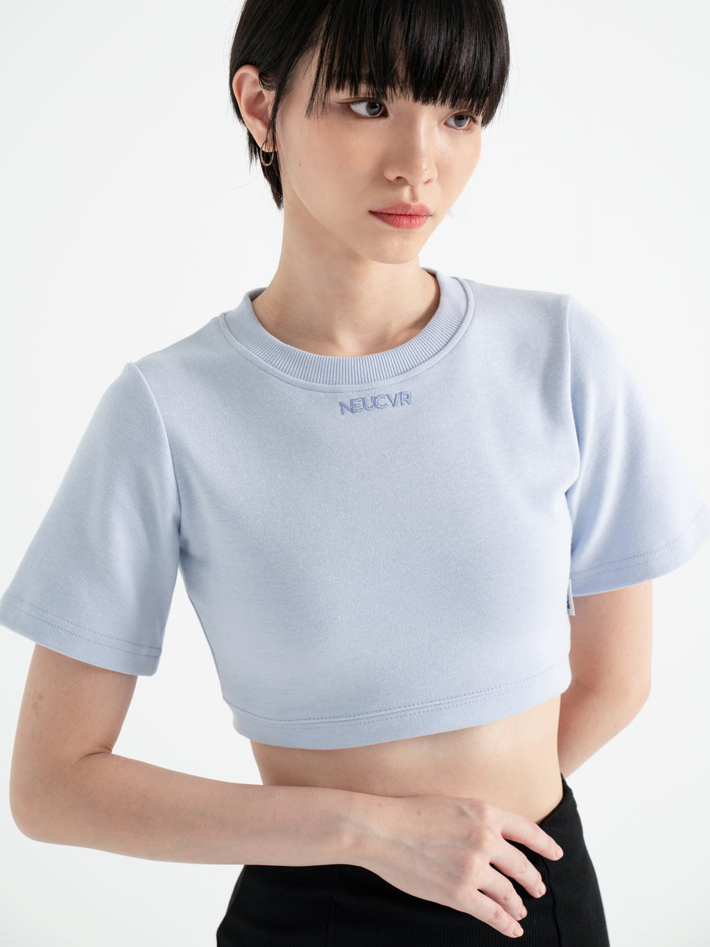 Neucvr Way - Crop Tee (Purple Blue)