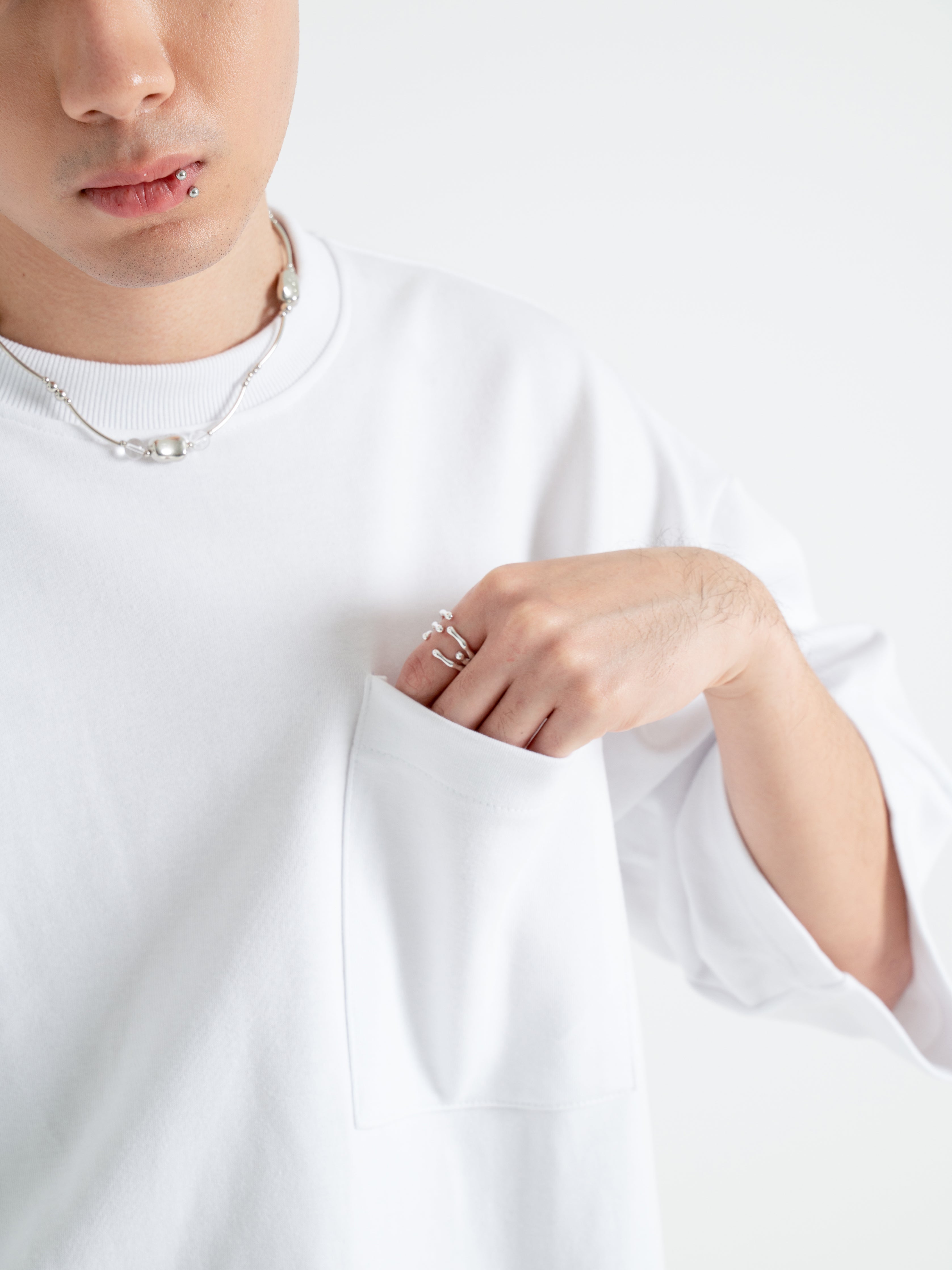 Neucvr Superpocket Shirt (White) Unisex