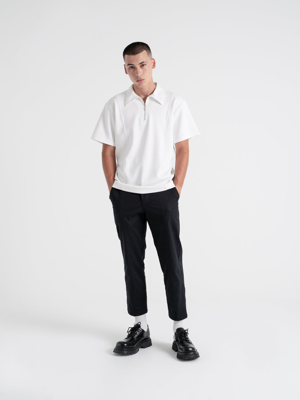 NCVR Premium Zipper Trim Polo
