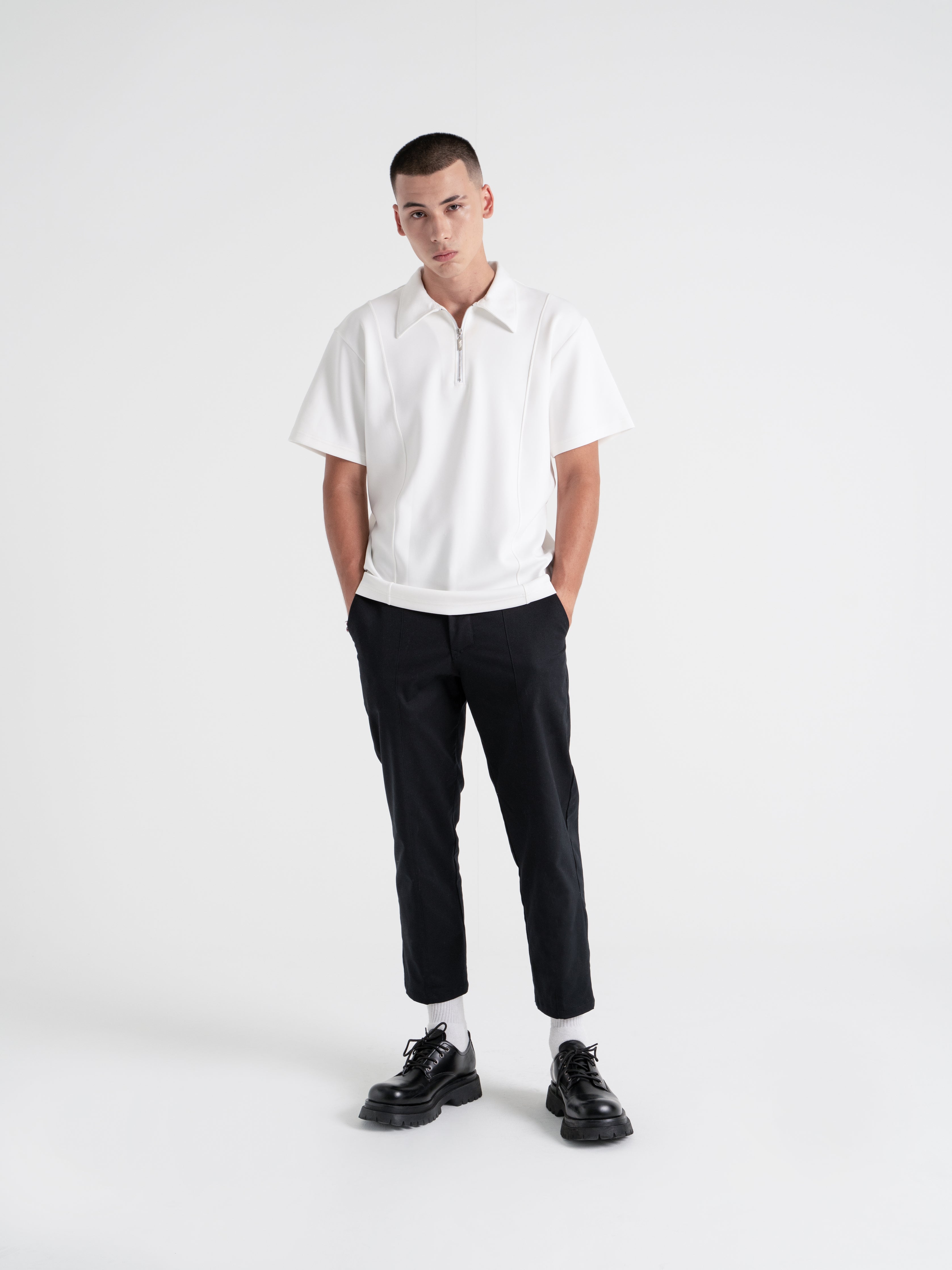 NCVR Premium Zipper Trim Polo