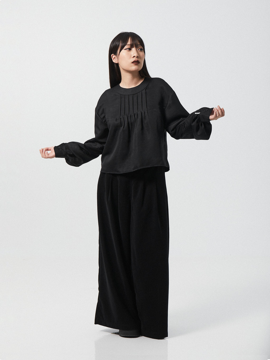 Maxi Hakama Wide Leg Pants