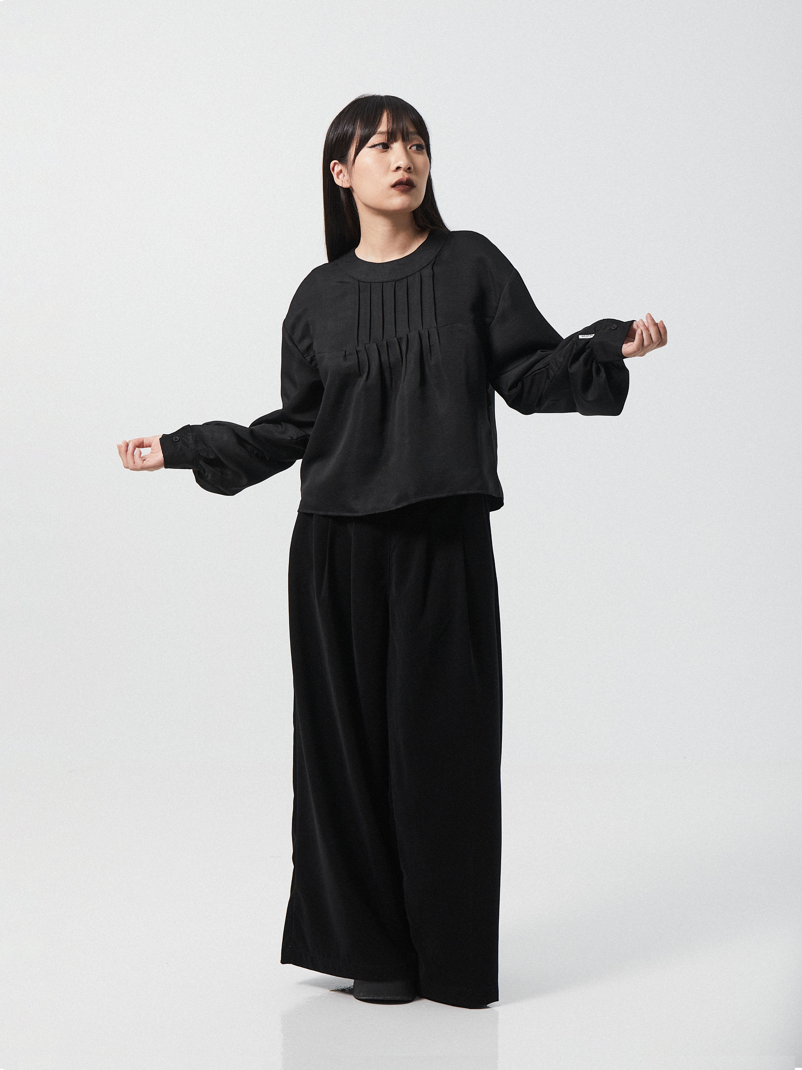 Maxi Hakama Wide Leg Pants