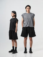 Ordinary Cap Sleeve Top | Grey
