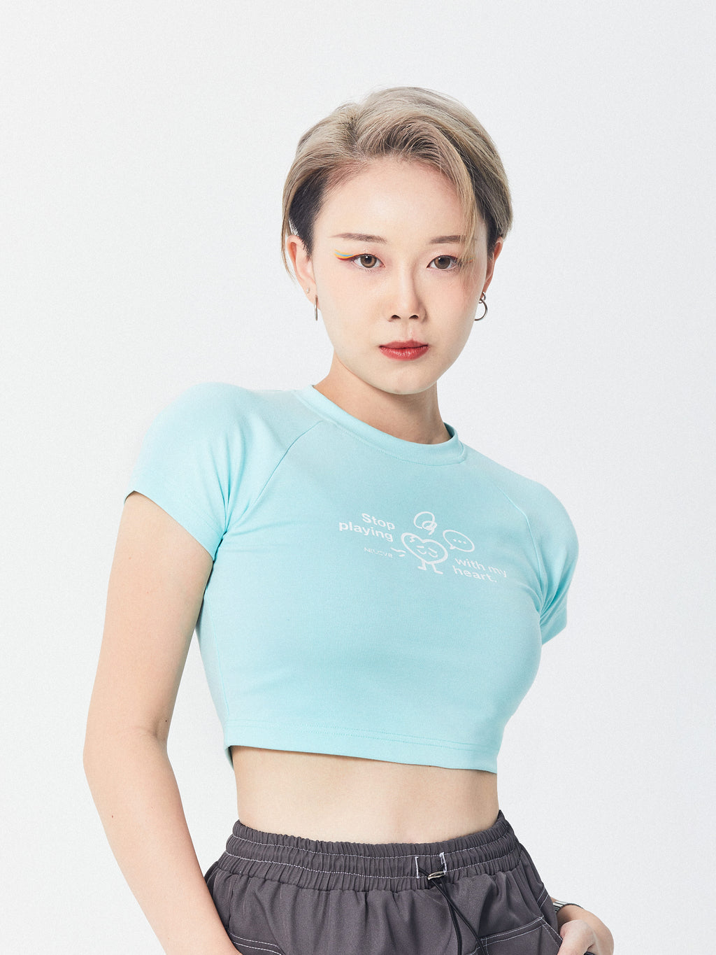 Raglan Baby Tee | Tifanny Green