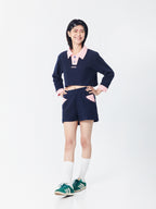 Polo Waffle Sweater