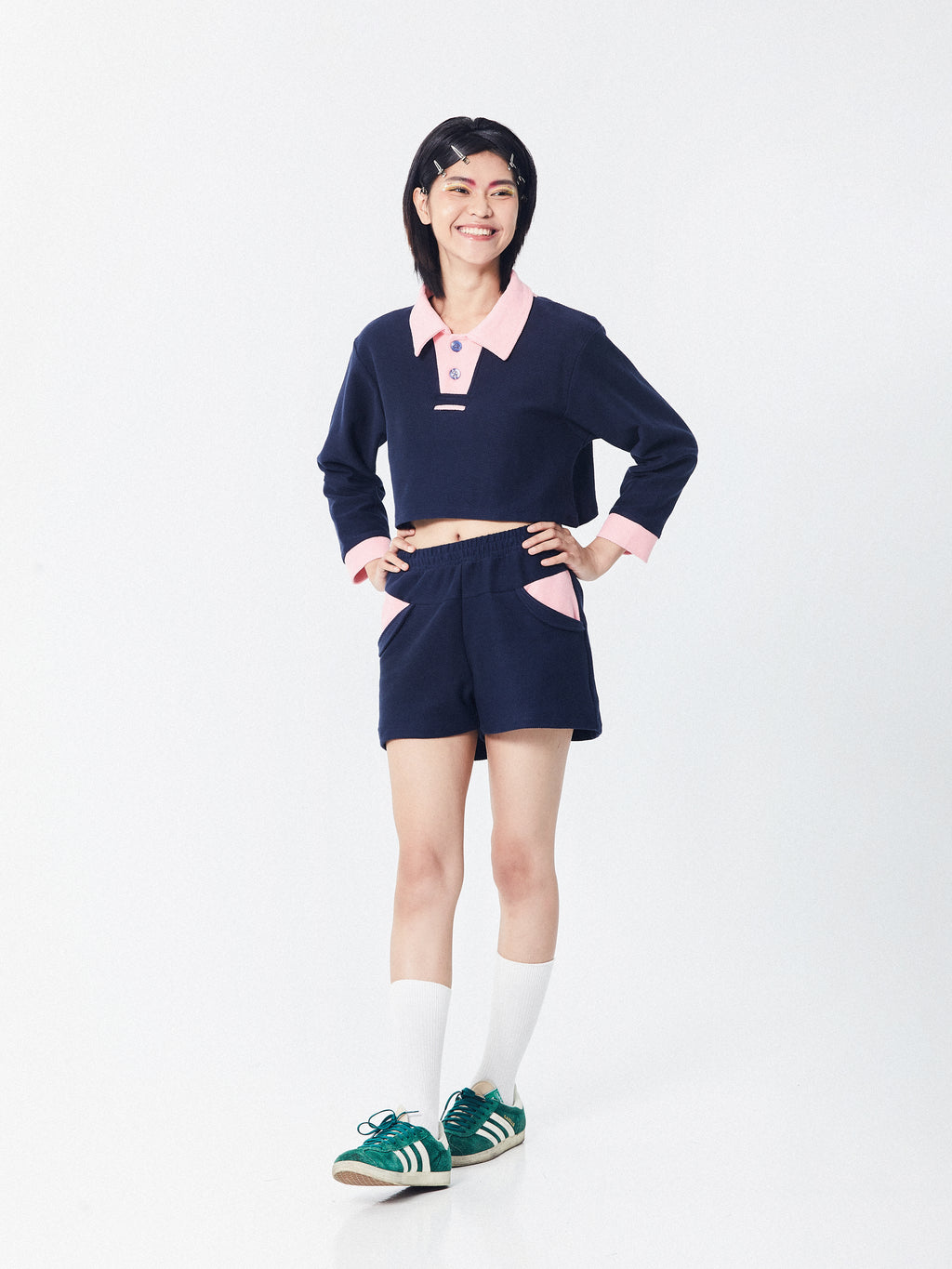 Polo Waffle Short