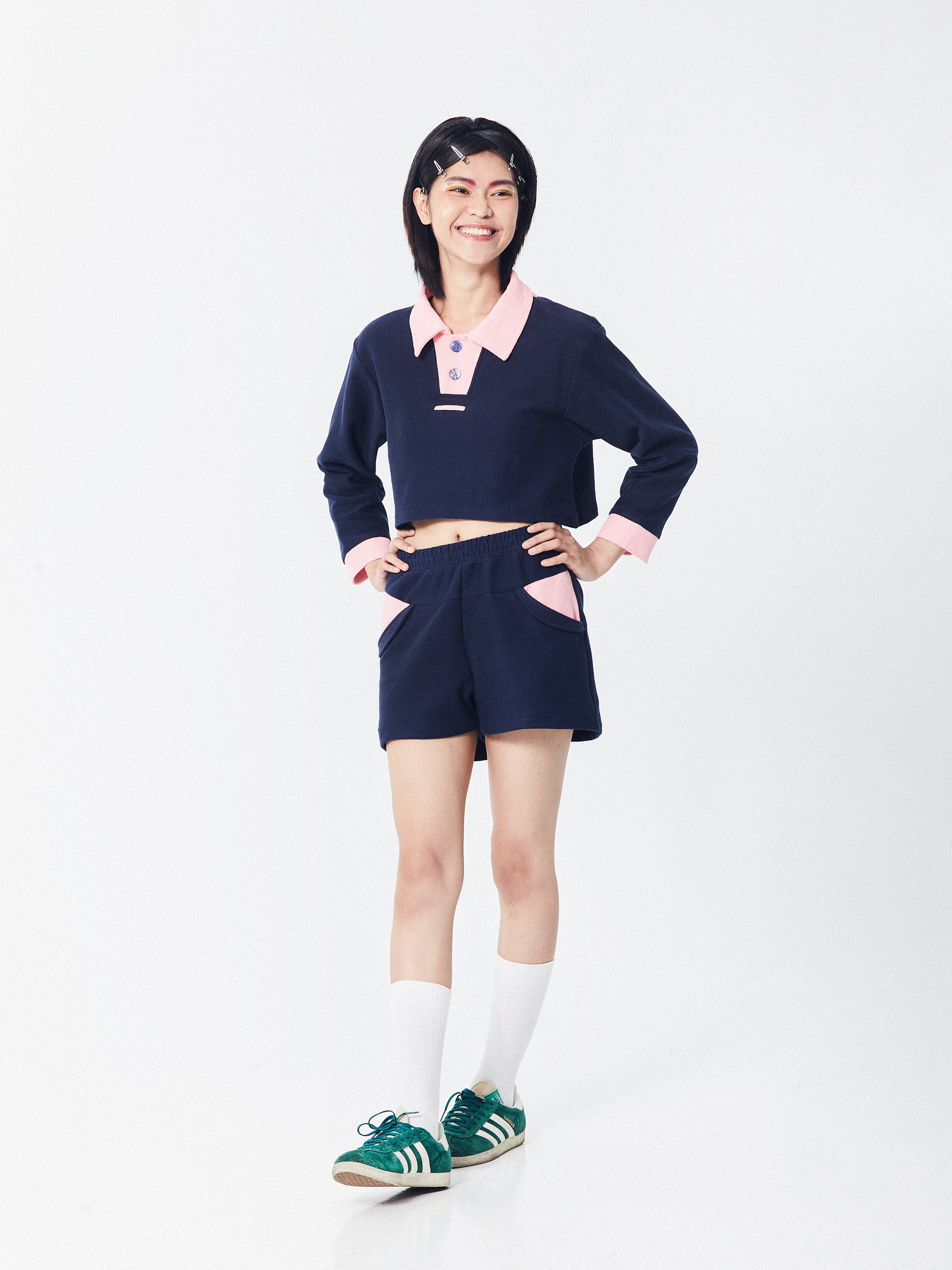Polo Waffle Short