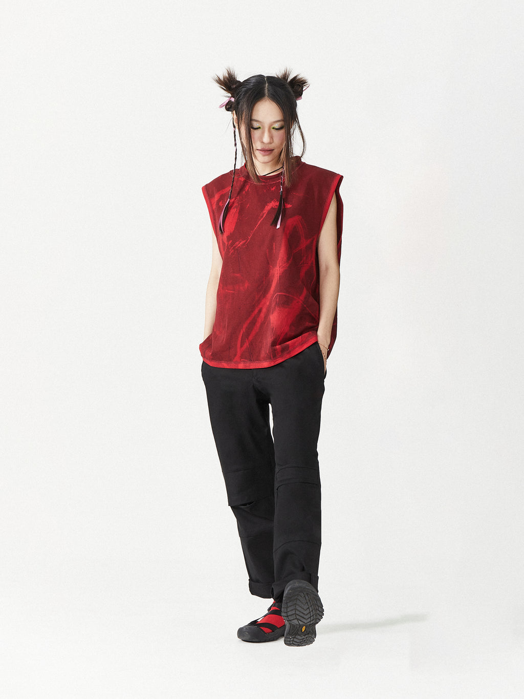 Crimson & Ivy Elegance Vest | Red