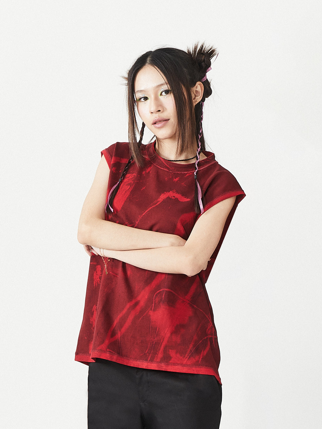 Crimson & Ivy Elegance Vest | Red