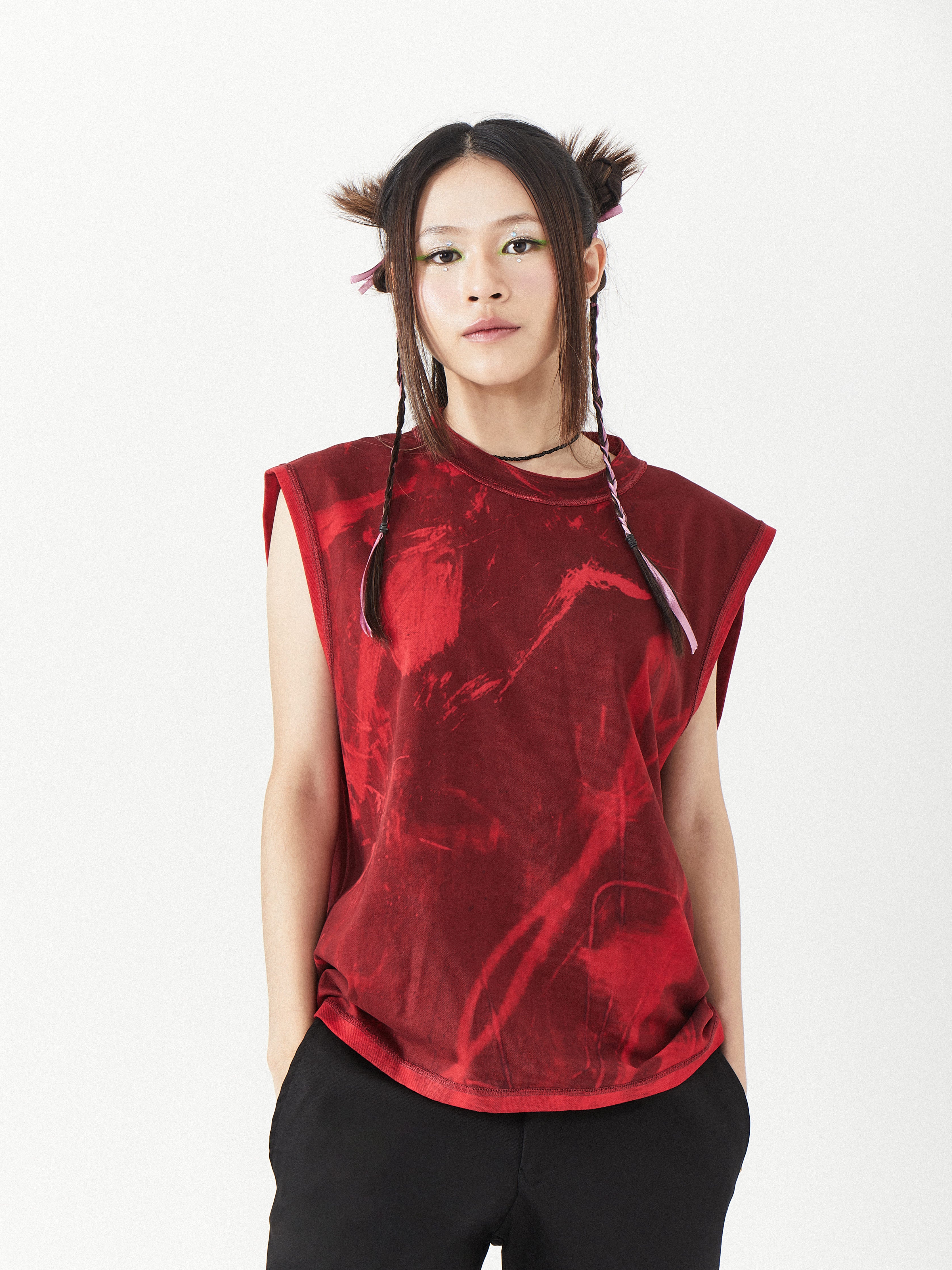 Crimson & Ivy Elegance Vest | Red