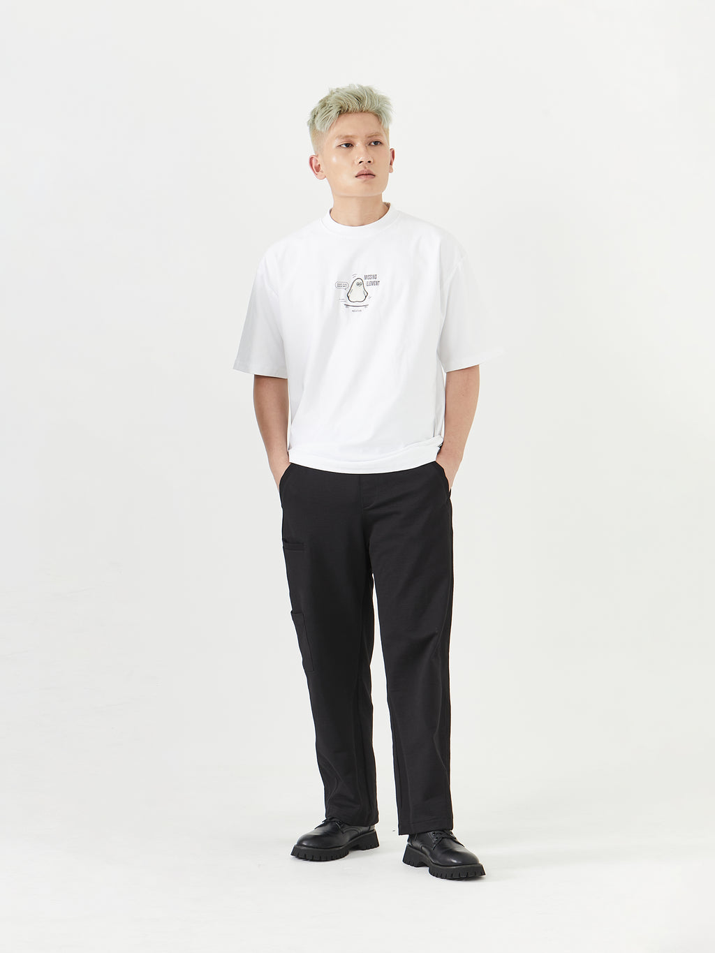 NCVR - Missing Element Ghost Tee | Black