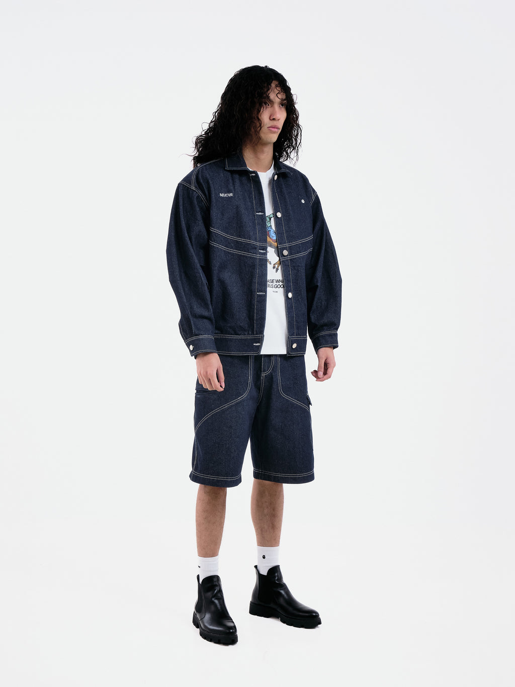 The Neucvr Denim Jacket | Black