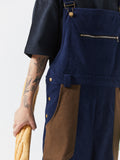 Unisex Corduroy Overall Jumpsuit