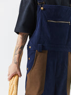 Unisex Corduroy Overall Jumpsuit