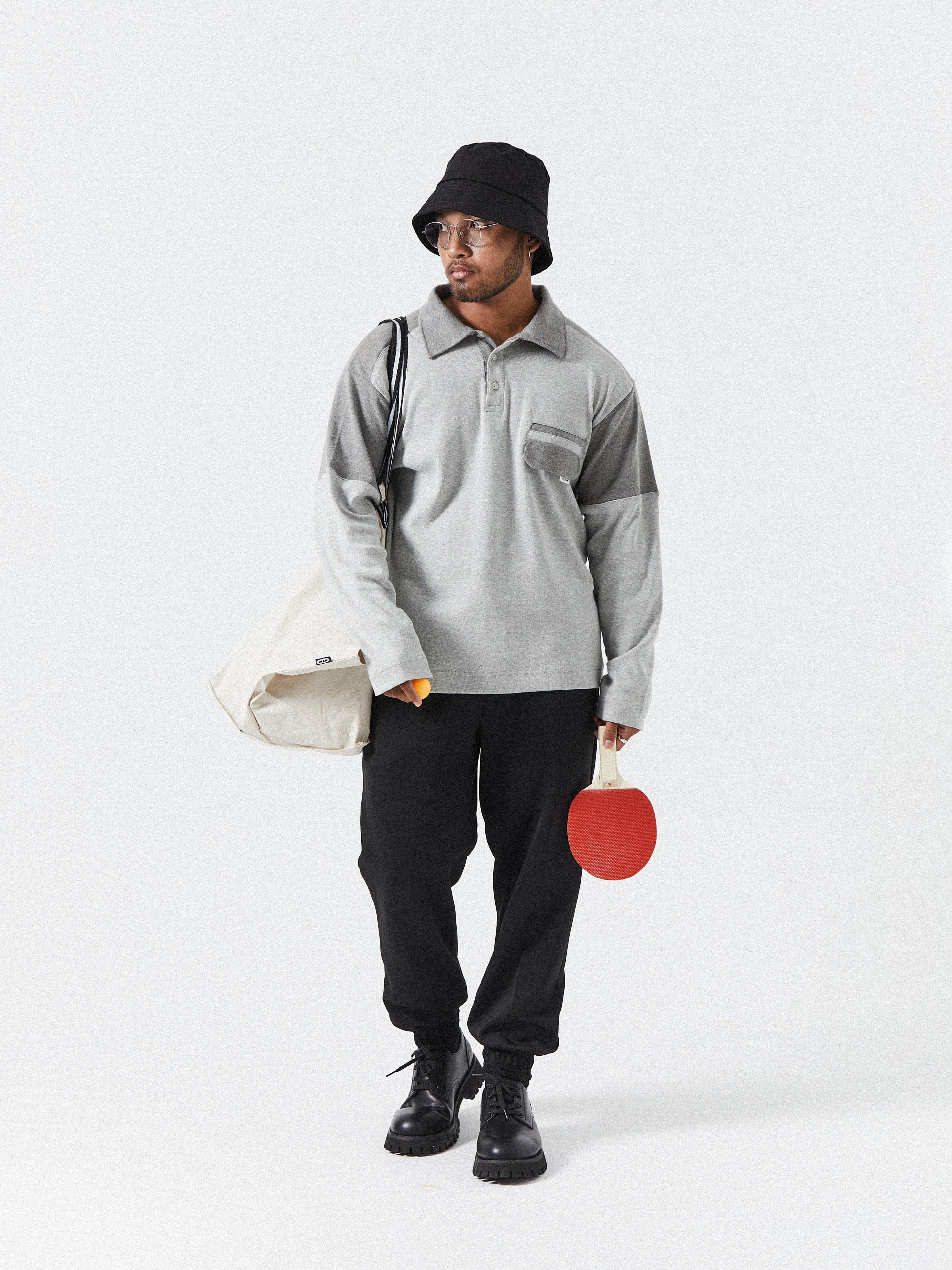 NCVR Knitted Long Sleeve Polo