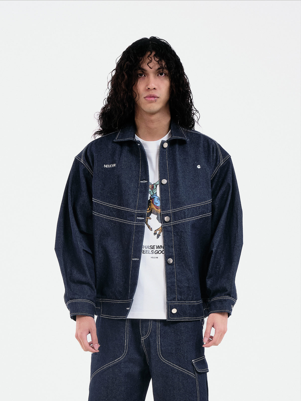 The Neucvr Denim Jacket | Black