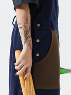 Unisex Corduroy Overall Jumpsuit