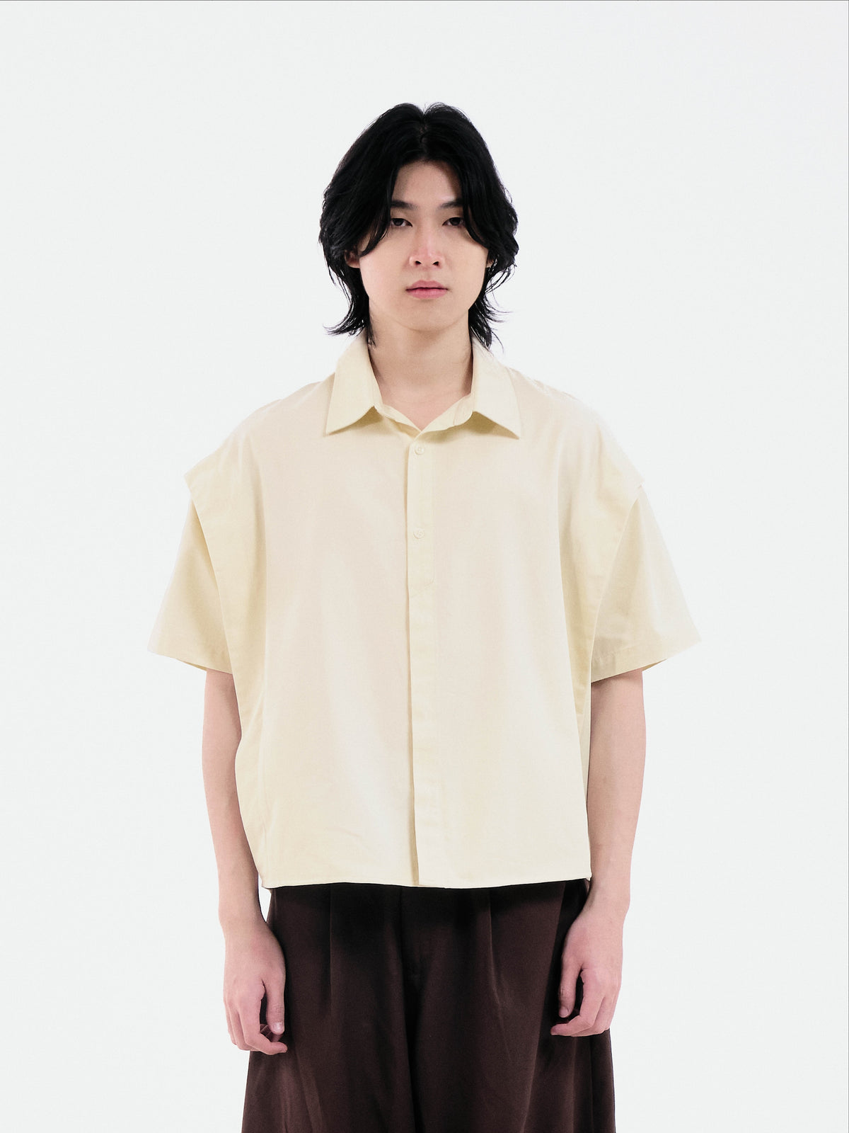 Ego Short Sleeve Shirt | Beige