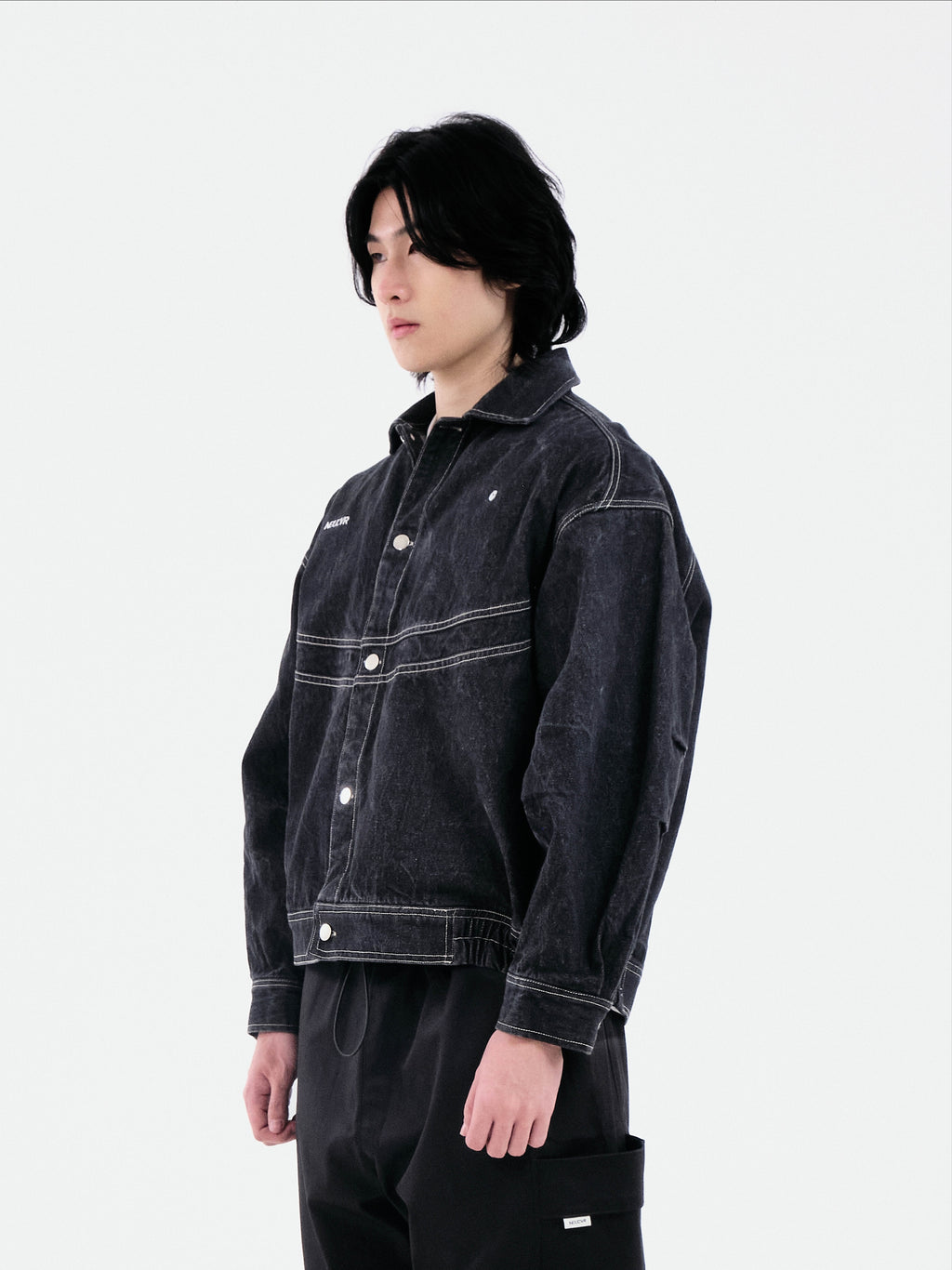 The Neucvr Denim Jacket | Black