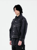 The Neucvr Denim Jacket | Black