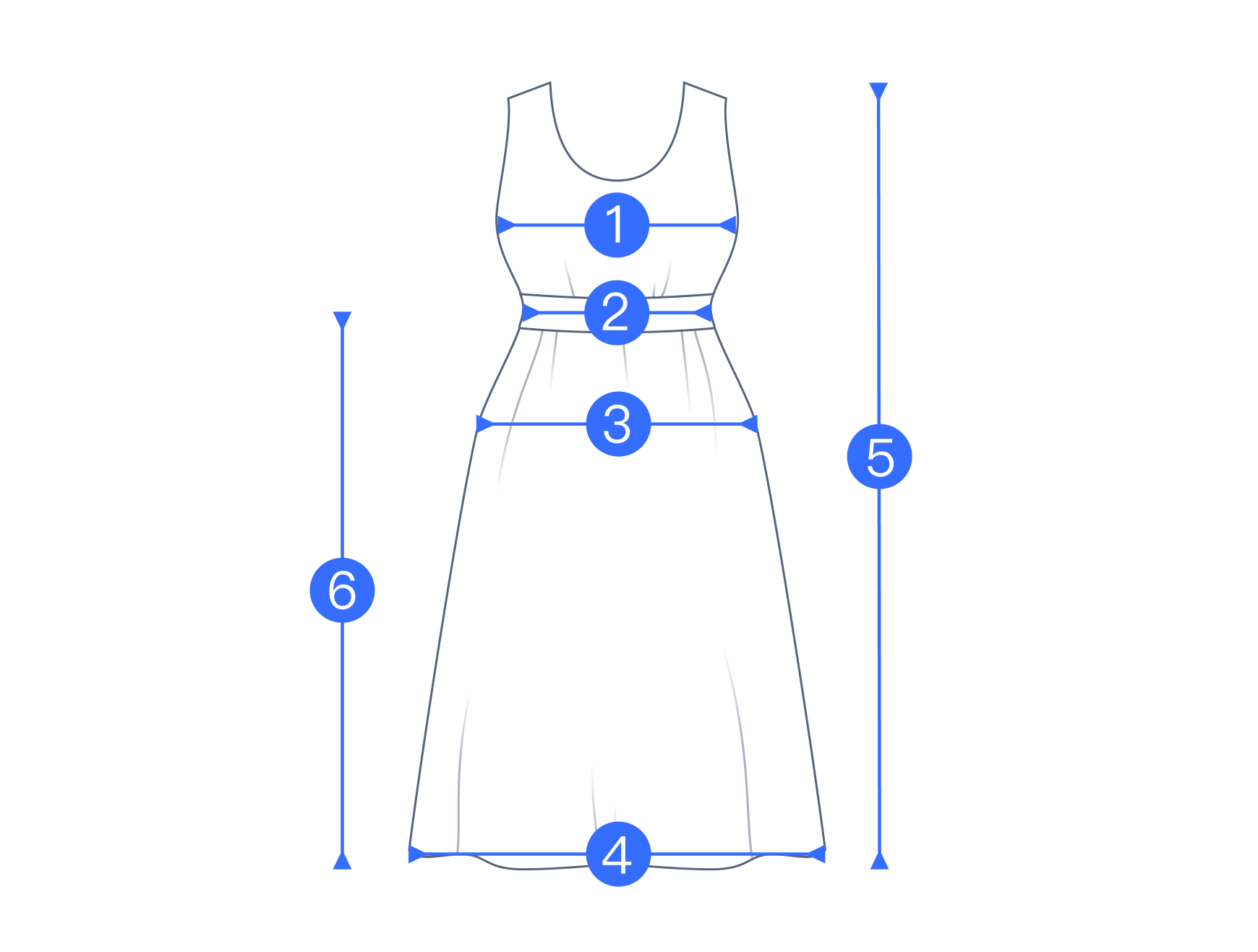 Size guide diagram