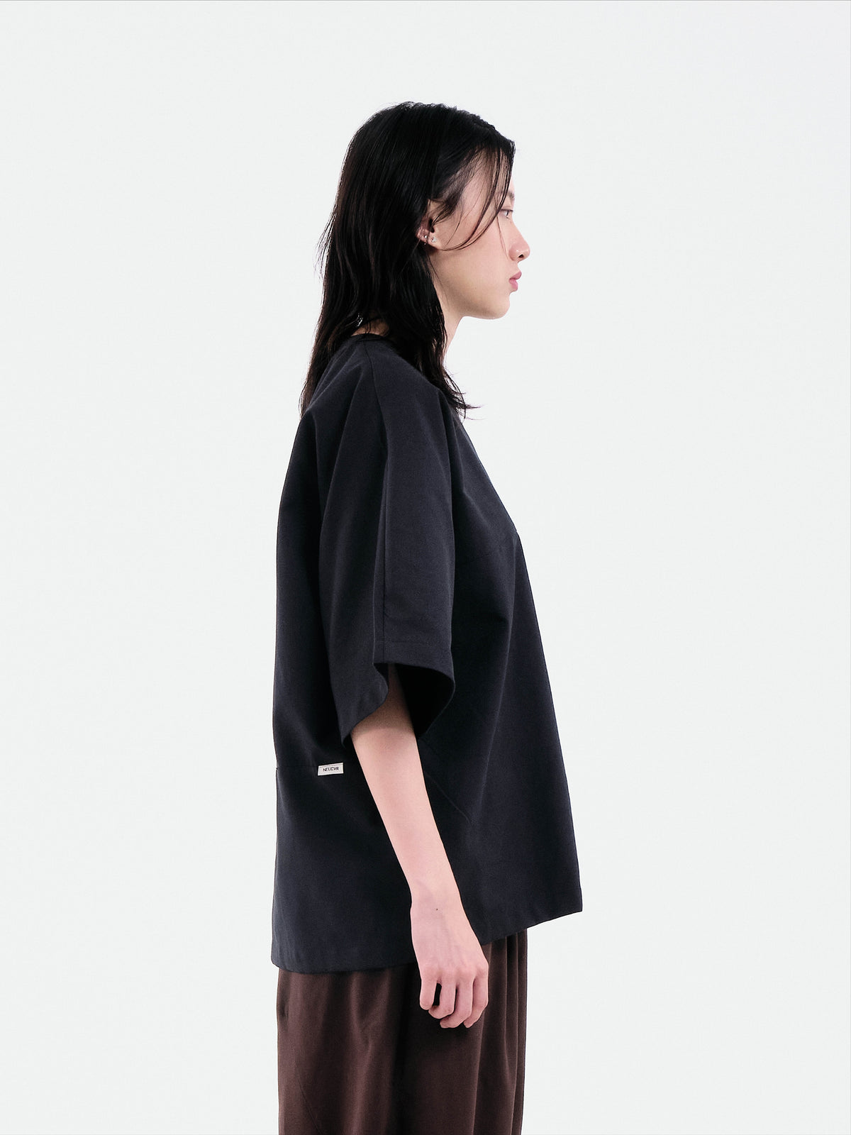 Stay Lazy Tee | Black