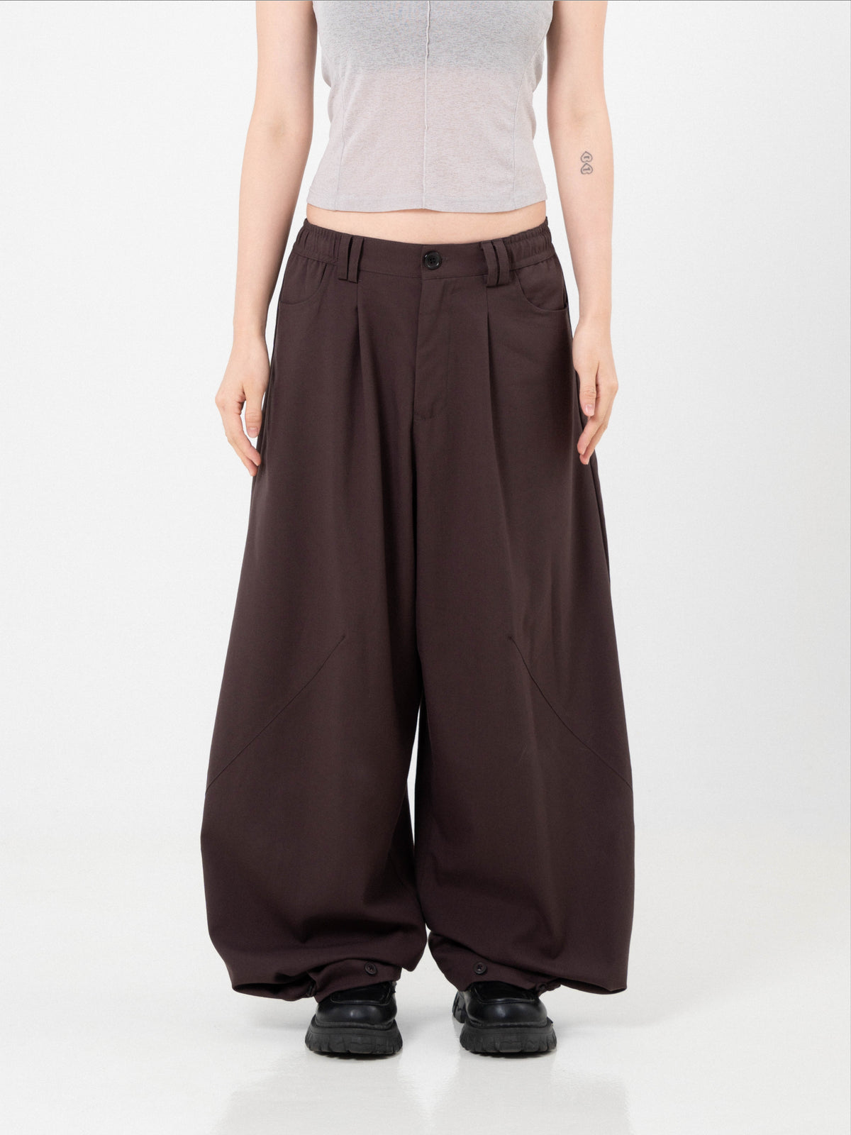 Toggle Pants | Brown